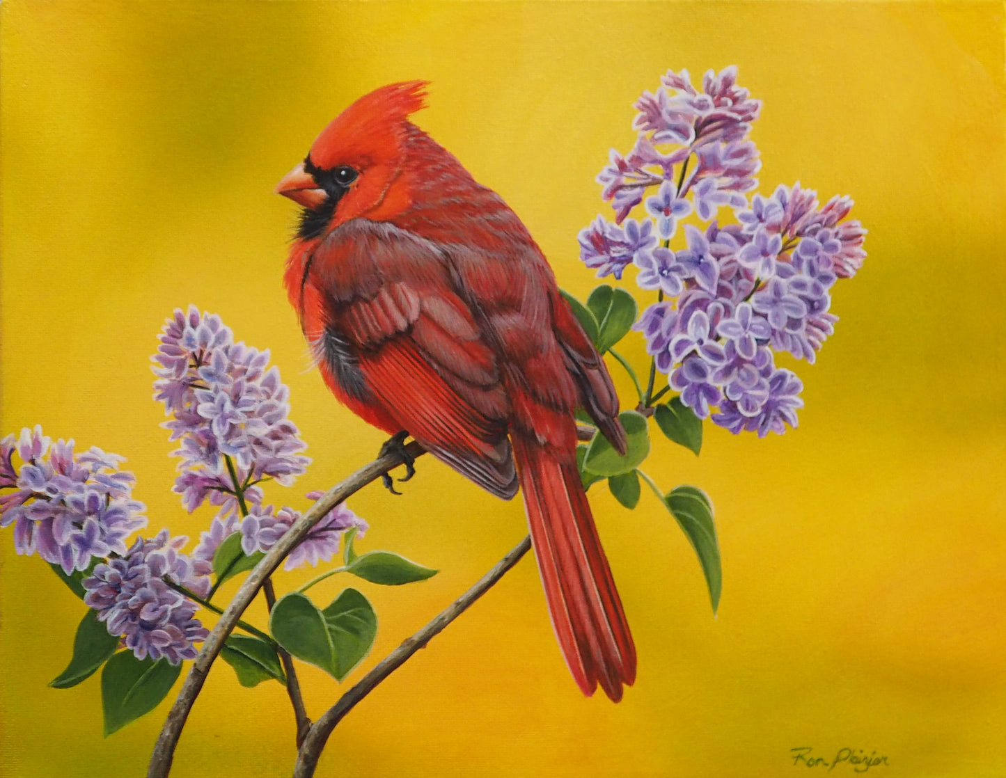 Lilac Reverie - 11x14 Original Framed