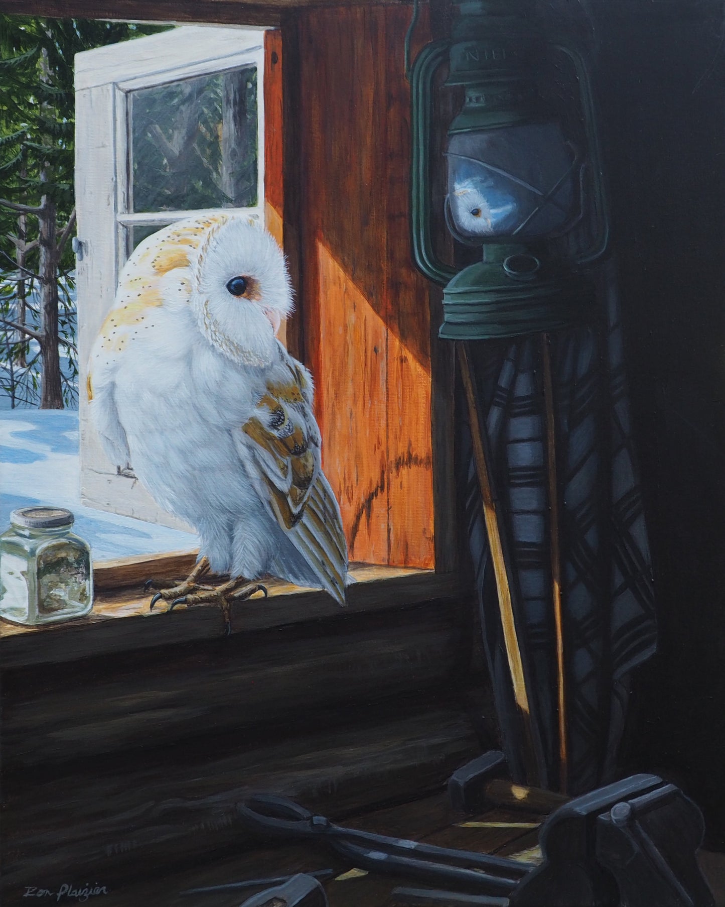 The Workshop - 20"x16" - Sold -