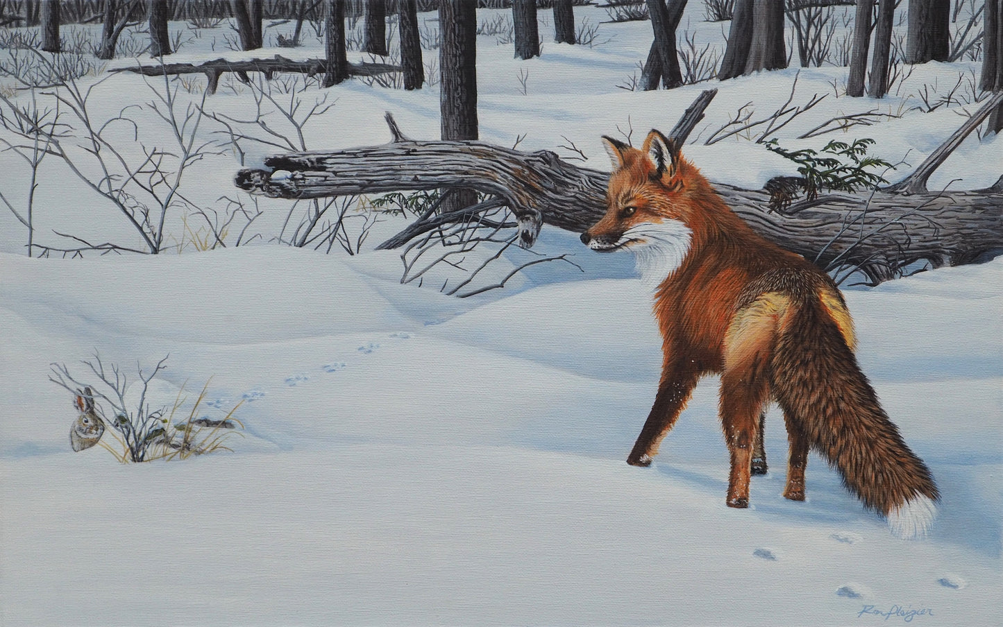 The Chase - 14"x22" - Sold - image 0