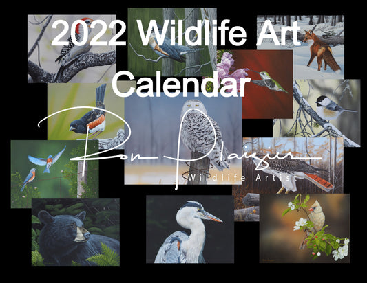 2022 Wildlife Art Calendar image 0