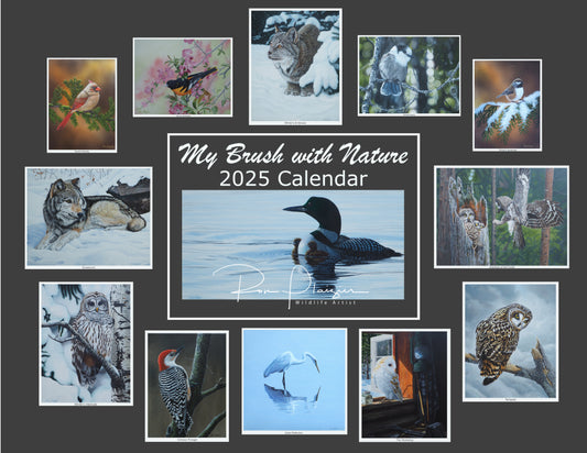 2025 Wildlife Art Calendar image 0
