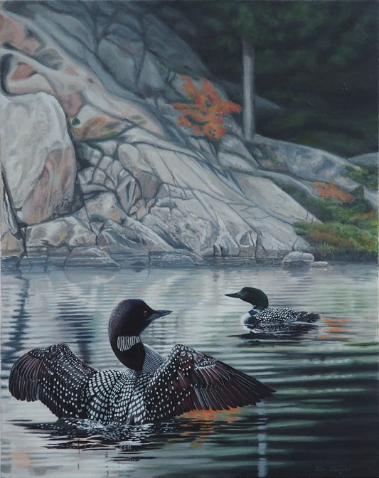 Northern Spirit - 20"x16" Original Framed