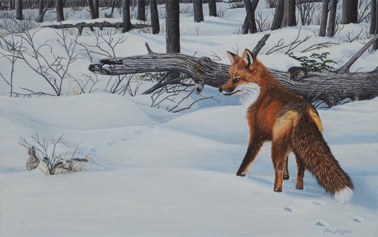 The Chase - 14"x22" - Sold - image 0