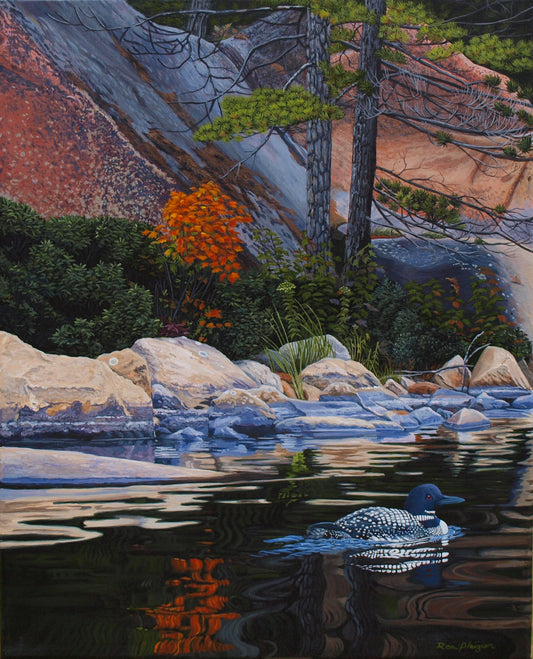 Autumn Solitude - 20"x16" -Sold- image 0